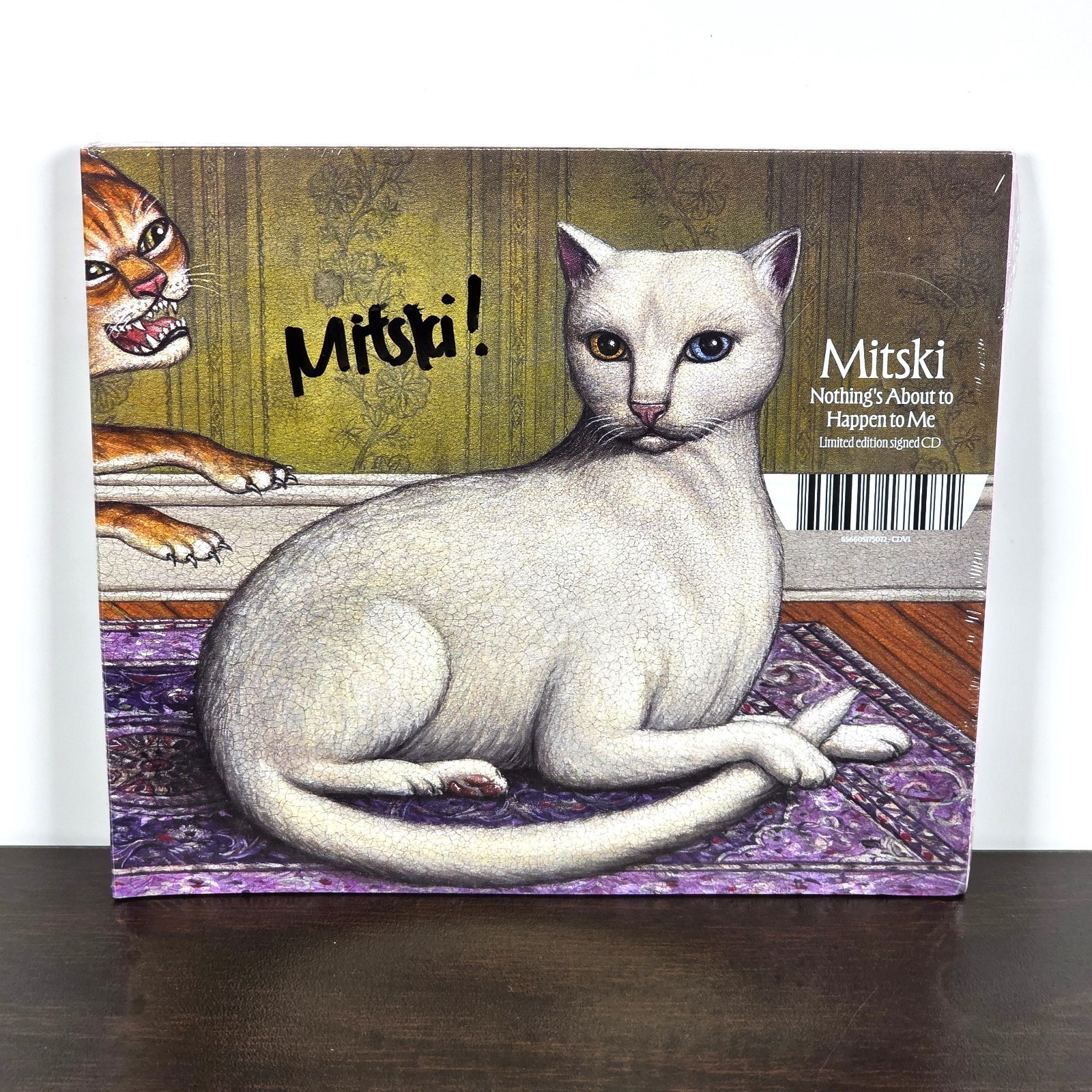 MITSKI Nothing's About To Happen To Me CD Autographed SIGNED Cover - NEW SEALED