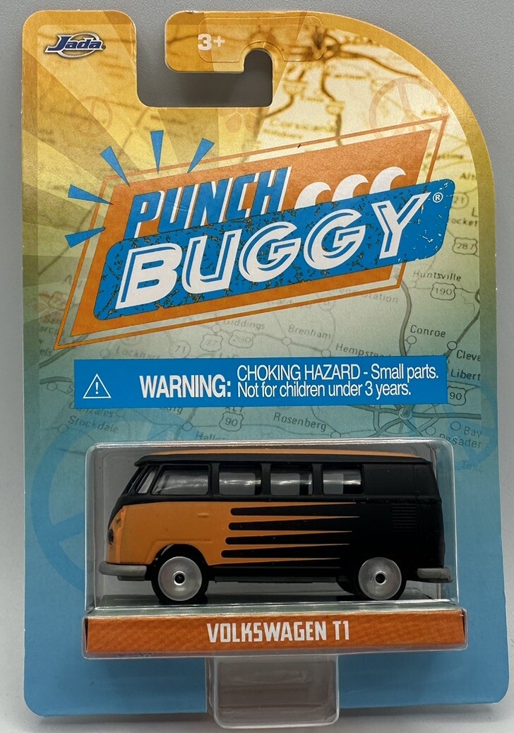 Punch Buggy Volkswagen T1 Jada Die-Cast Free Shipping