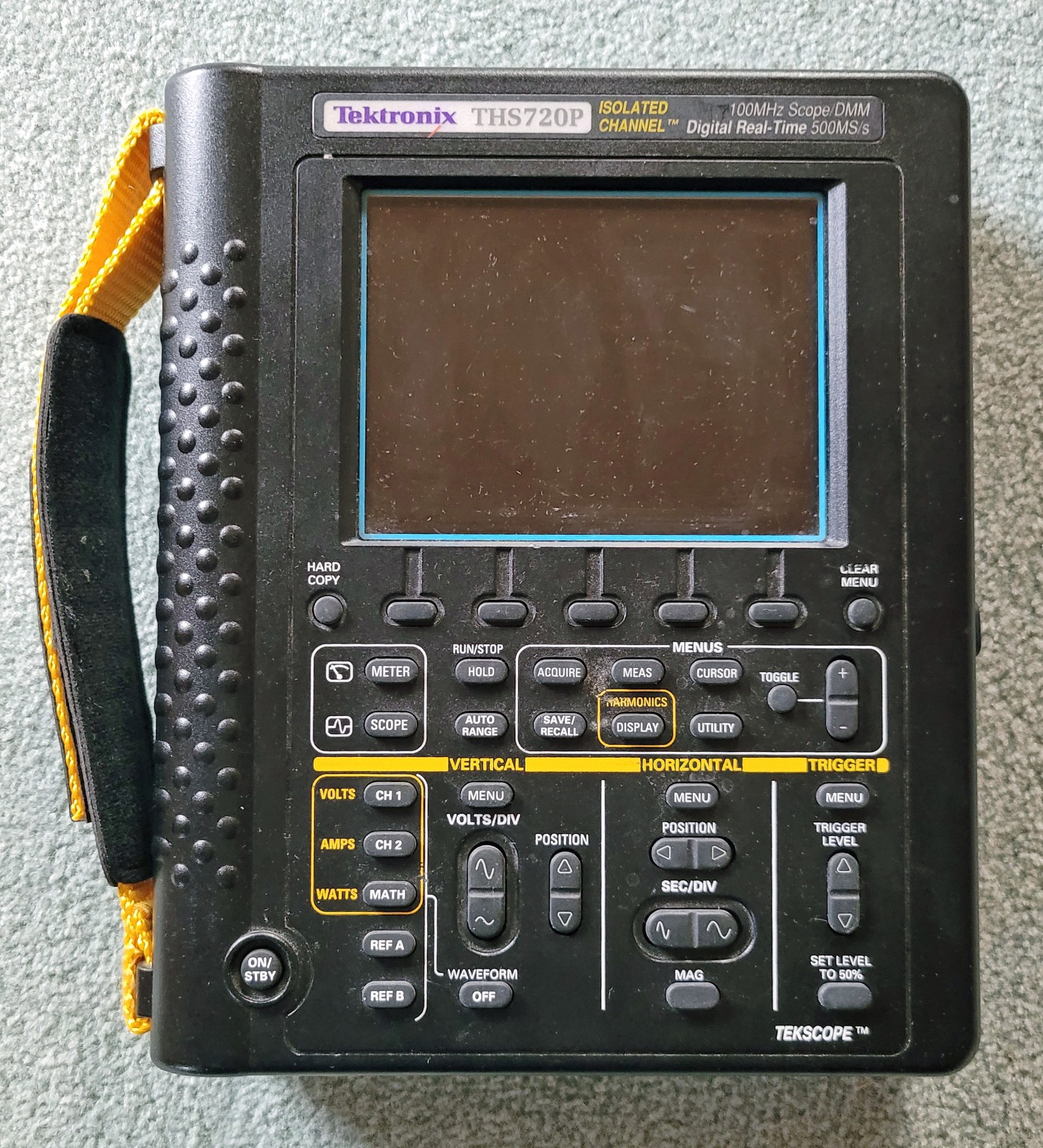 Tektronix THS 720P Handheld Digital Oscilloscope Dual Channel Bandwidth 100 MHz Pocket