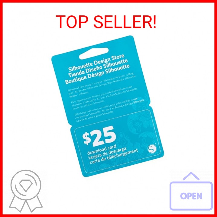 Silhouette America $25 Download Gift Card