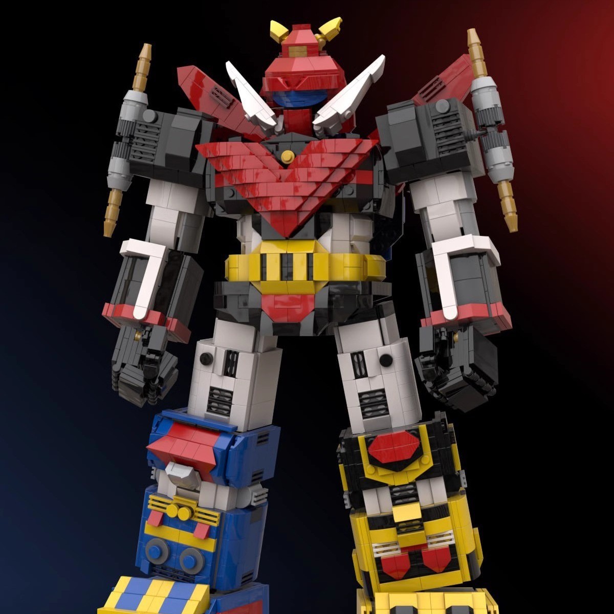 MOC Building Block Original, Universe Emperor, Combat Mecha Robot Model 2059pcs