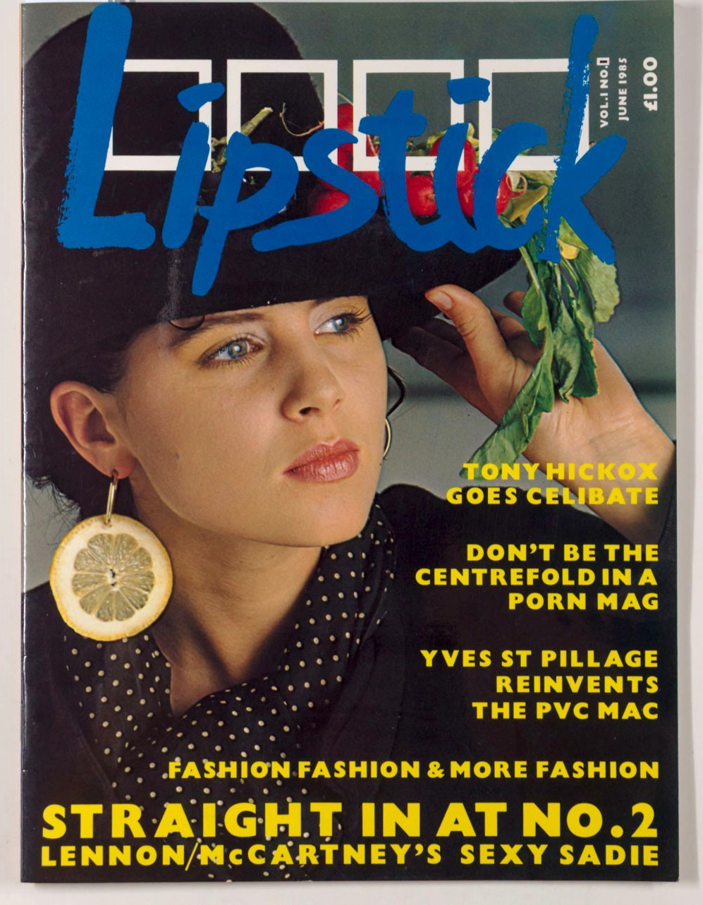 Sadie Frost ANNABEL SCHOFIELD Eddie Kidd LIPSTICK magazine 2 1985 David Shilling