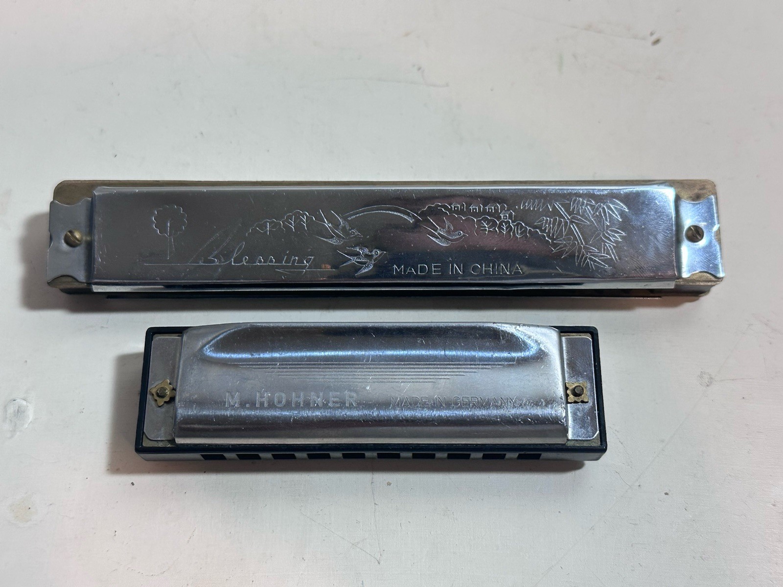 Hohner Marine Band Special 20 in A Handmade Germany Includes Blessing Harmonica