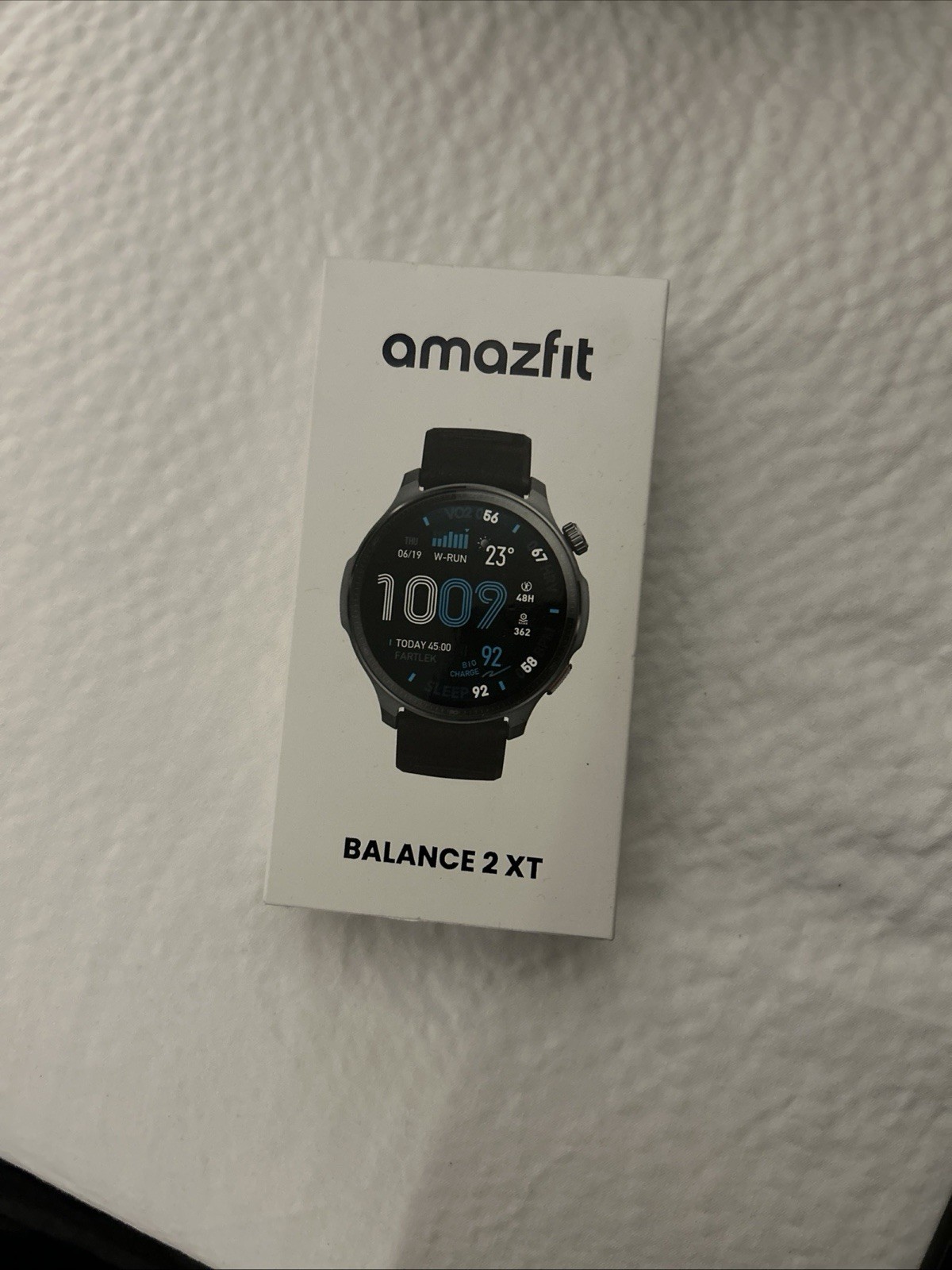 Amazfit - Balance 2 XT Smartwatch 47mm Silicone A2547 - Gray / Black  NEW Sealed