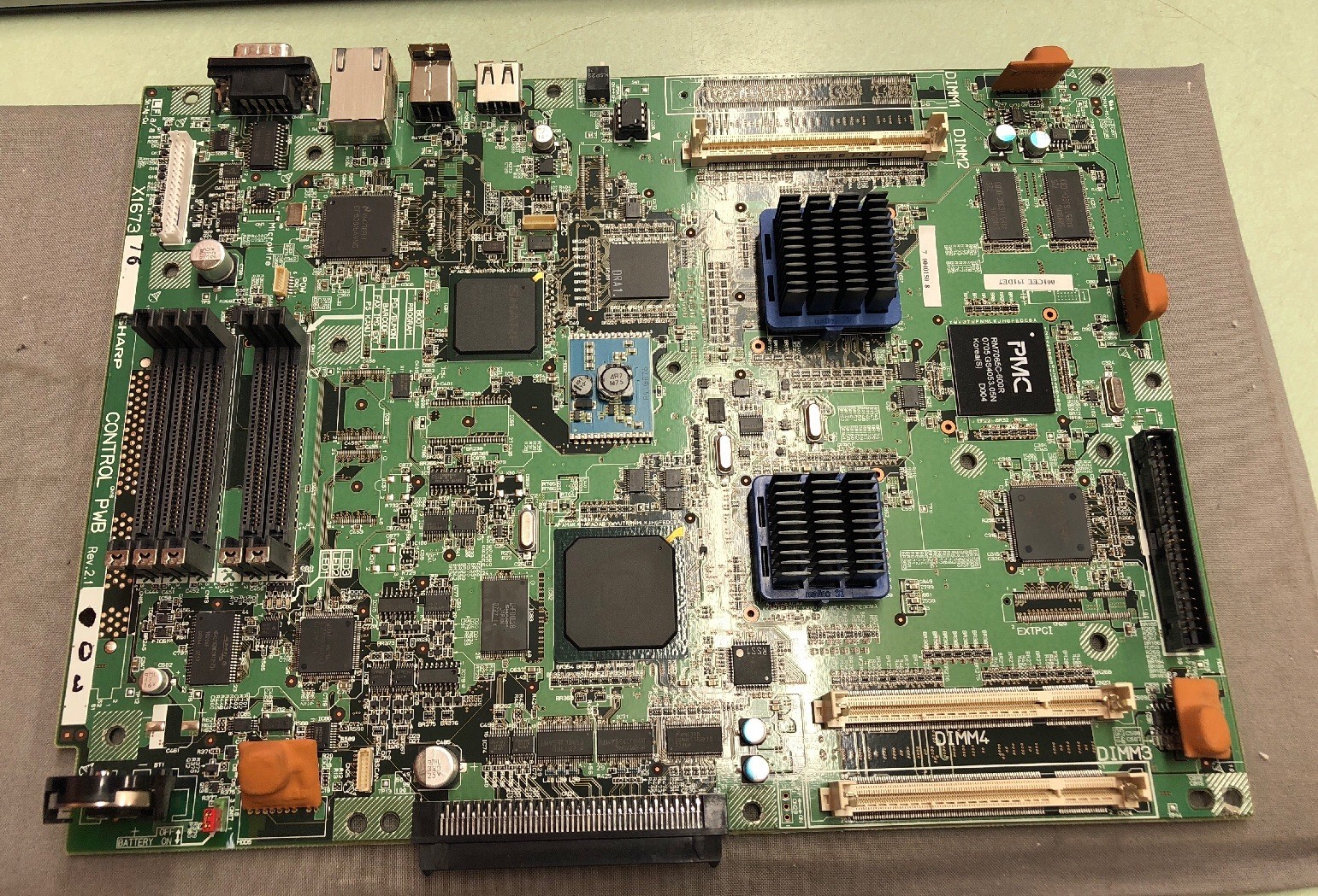 SHARP COPIER CONTROL MAIN BOARD X167376 REV 2.1 