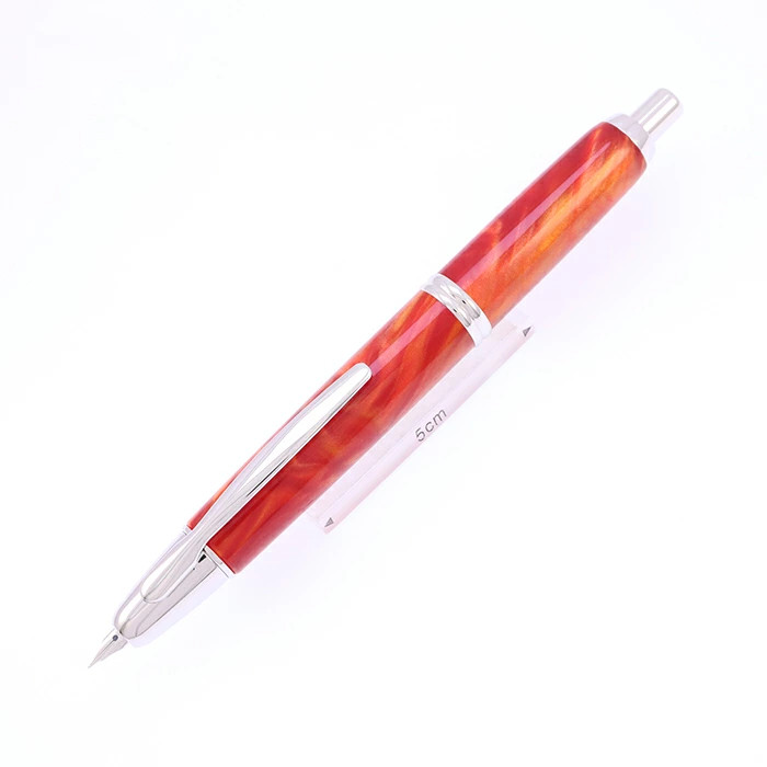 PILOT Fountain Pen Capless SE Marble Orange Fine Point [Used - ]