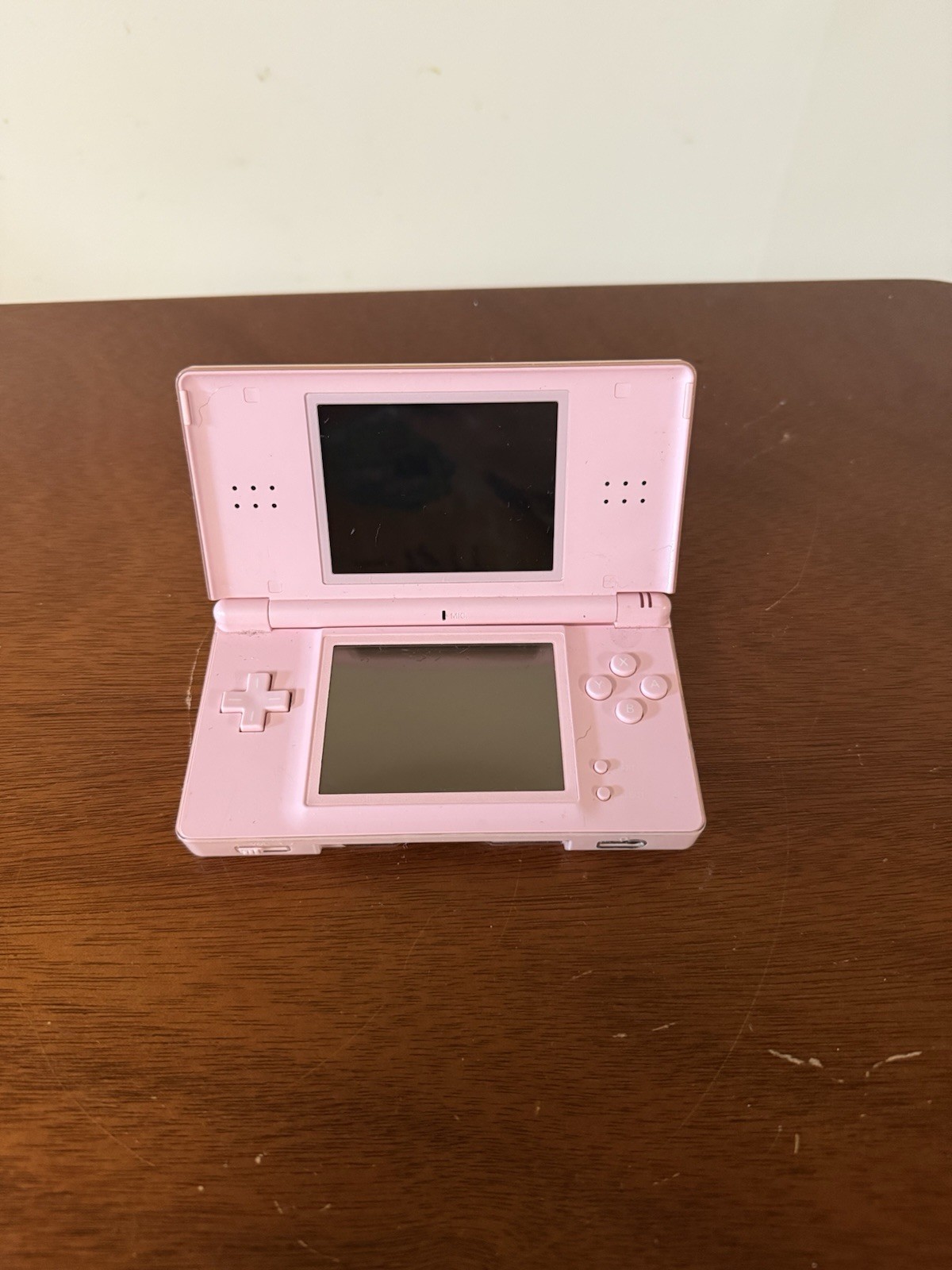 A1 Nintendo DS Lite Console Pink USG-001 - For Parts or Repair As IS READ DESC