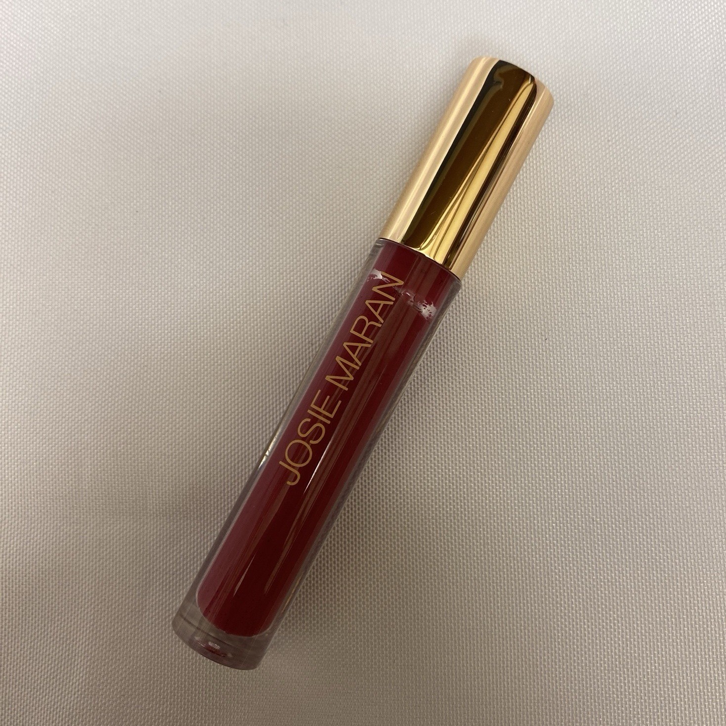 Josie Maran Argan Natural Volume Lip Gloss Voluptuous Red 2.95 mL