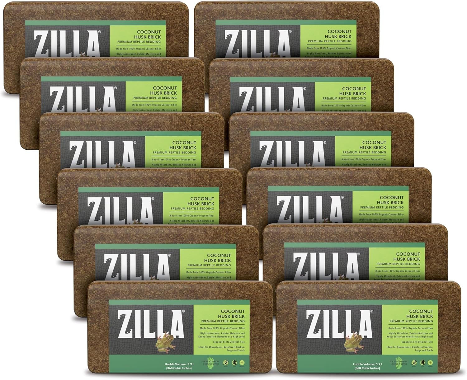 Coconut Husk Brick 12 Count