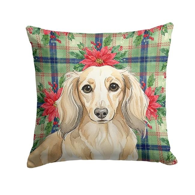 Carolines Treasures WDK8597PW1818 Unisex Adult Longhaired Cream Dachshund Chr...