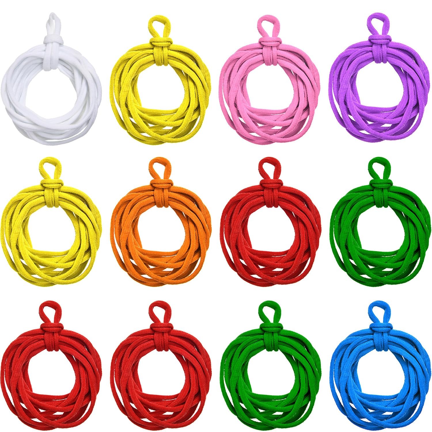 288 Pieces Loom Potholder Loops Weaving Loom Loops Weaving Craft Loops with M...