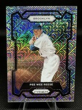 Pee Wee Reese - 2024 Panini Prizm Baseball Mojo Prizm /25 Brooklyn Dodgers
