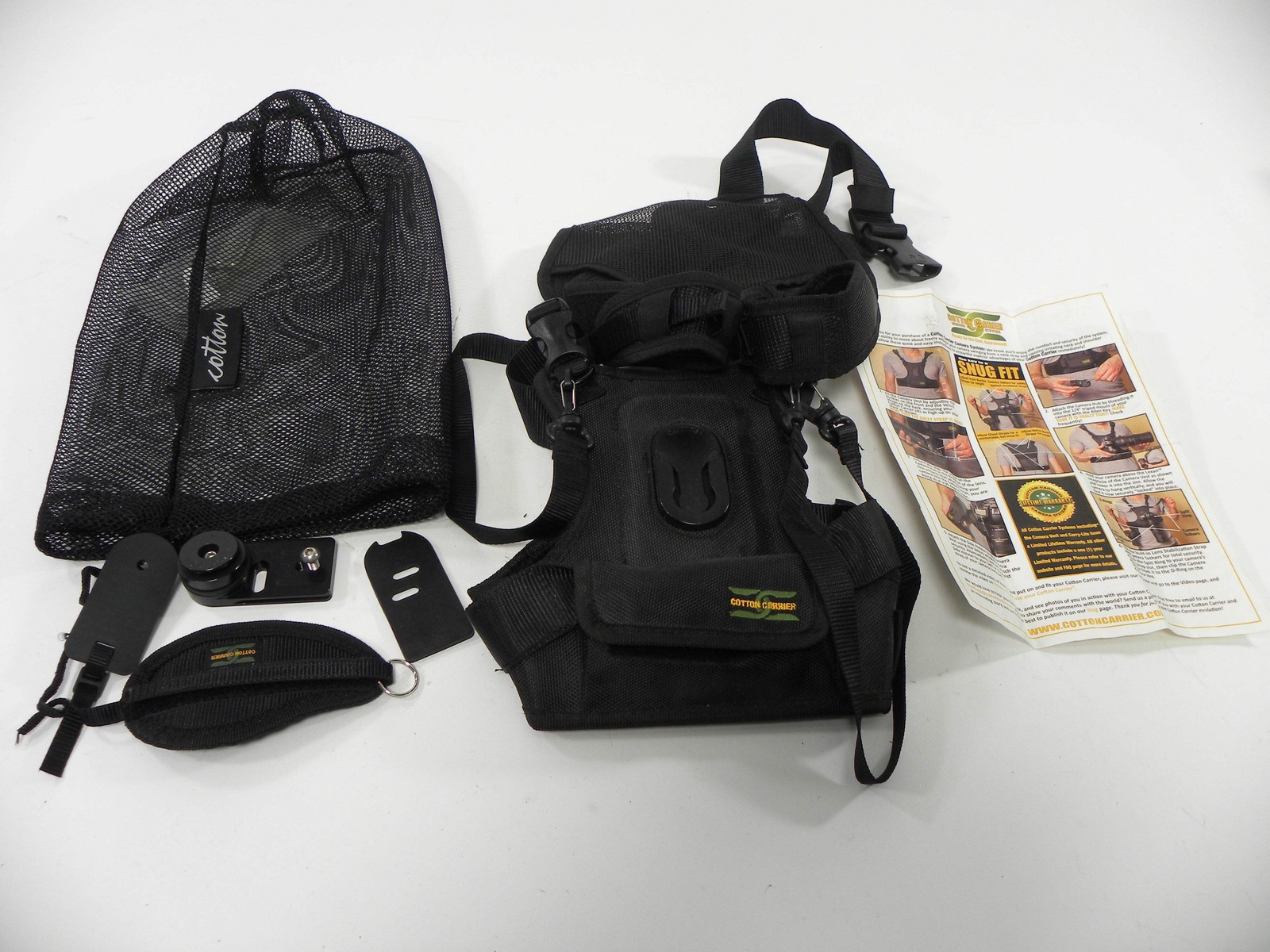 Cotton Carrier Camera Harness System