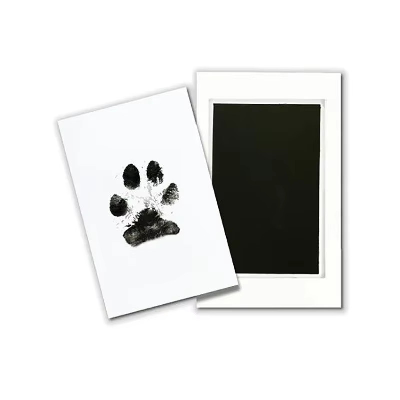 Cat Dog Paw Print Ink Kit Pad Safe Non-Toxic Easy DIY Clean Touch Inkless Pet So