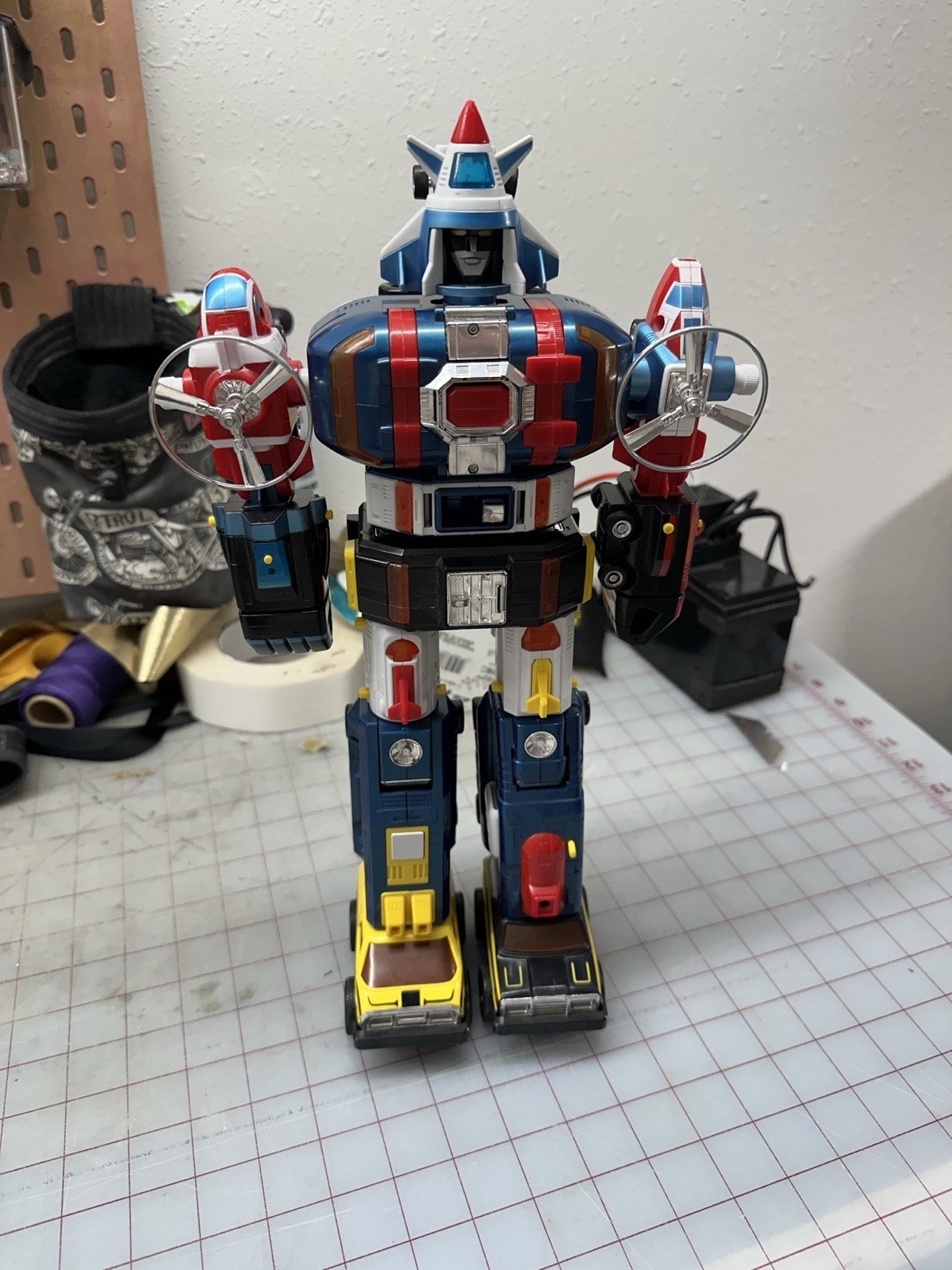 Popy Godaikin Robot Toy Japan 1982 Vintage Collectible