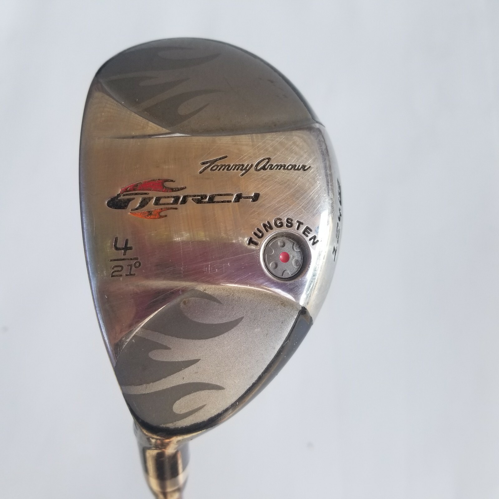 Tommy Armour Torch #4 Rescue 21 Degree STIFF Flex Tungsten Hybrid LH Left Handed