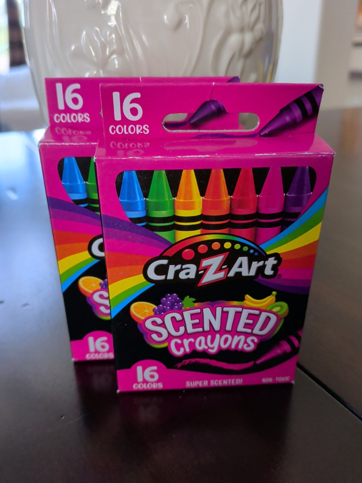 Cra-Z-Art SCENTED Crayons - 16 Colors  / Pack of 2 / Super Scented!