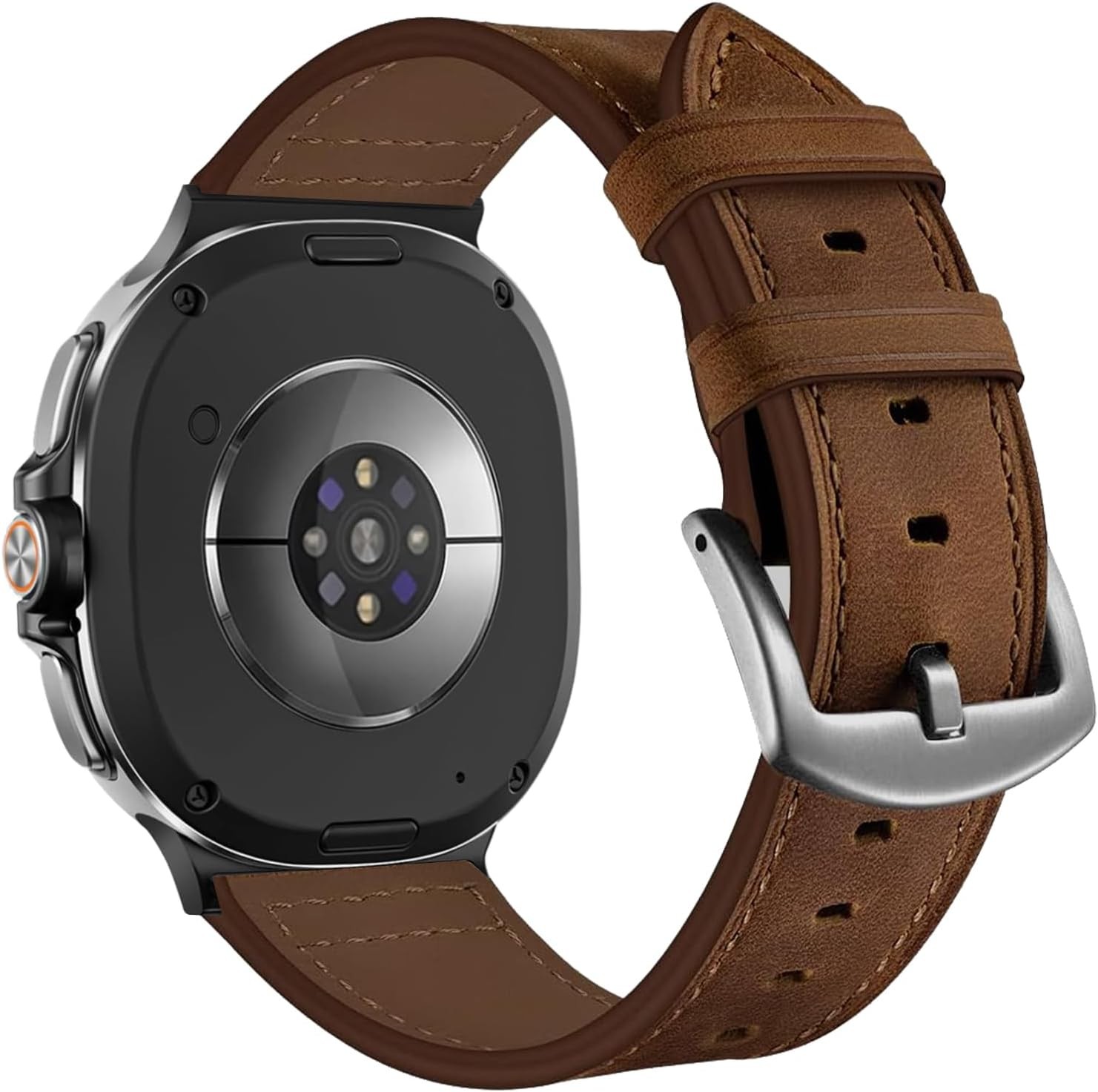 Genuine Leather Strap for Samsung Galaxy Watch 8 40mm 44mm Band