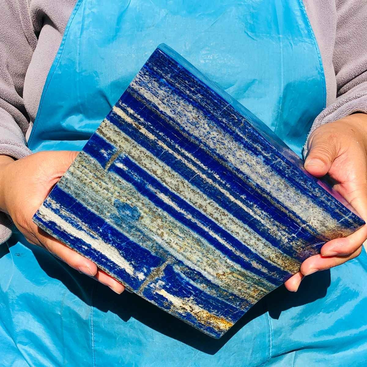 12.62LB Natural Lapis lazuli crystal raw stone specimens Healing