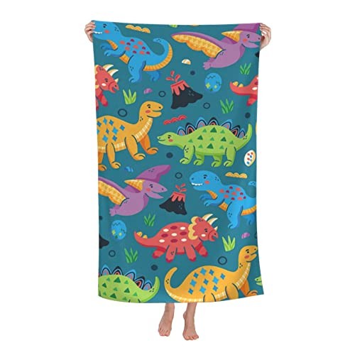Dinosaur Beach Towels for Boys Kids Beach Towels Bulk Toddler for Dinosaur1