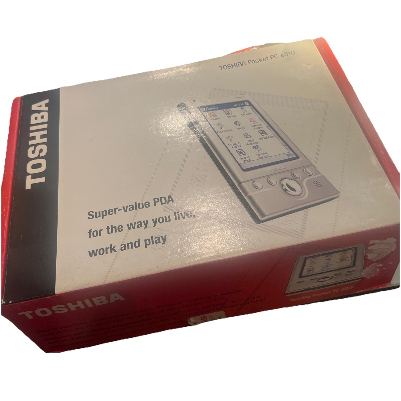 Toshiba VINTAGE e310 Pocket PC (PA3169U-1PO5)