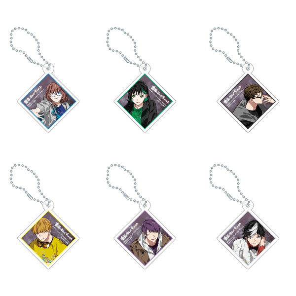 “The Gift Tainted With Malice” trading acrylic mini key chain (6 types in New