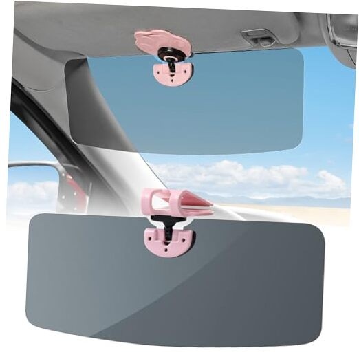  Sun Visor for SUV, Cute Polarized Sun Visor Extender for Car, Cat Paw Pink