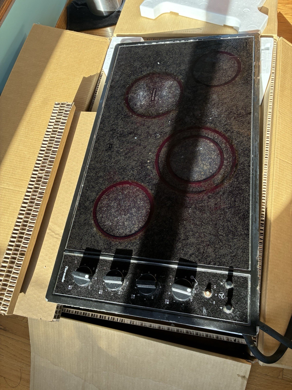 Thermador Glass Cooktop Ccv-36 Vintage