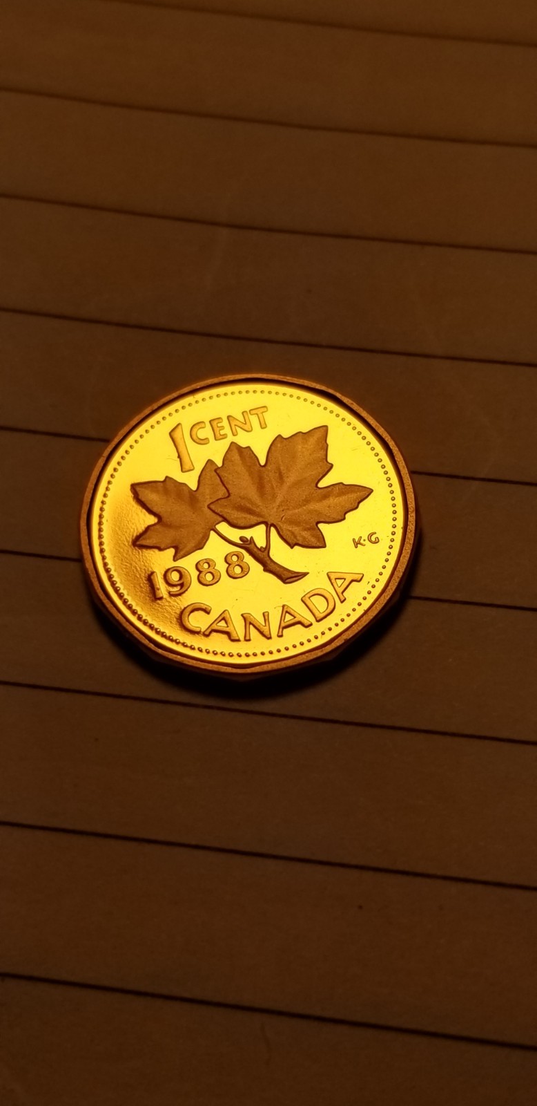 1988 Canada Small Cent Mint Grade Beauty Idab1.