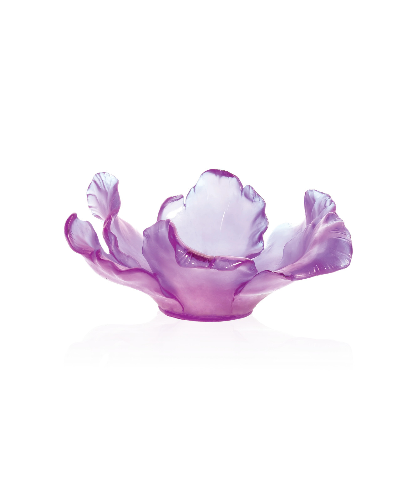 Daum Home Décor - Tulip ultraviolet cup a true glass jewel elegantly - 03579-2