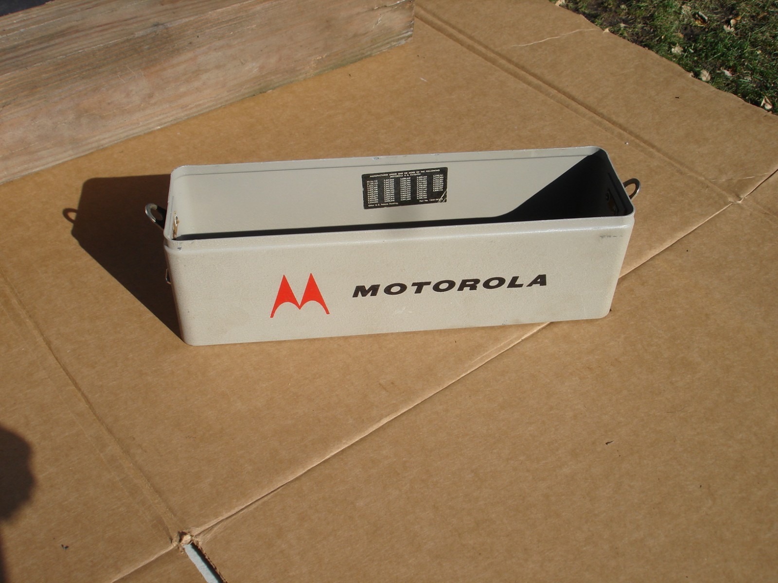 Motorola FPTR "Dispatcher"   Handie-Talkie Radiophone Housing    Used   Good