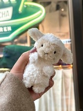 Little sheep Lamb Bag Charm Jelly Keychain Stuffed Soft Plush Toy NWT