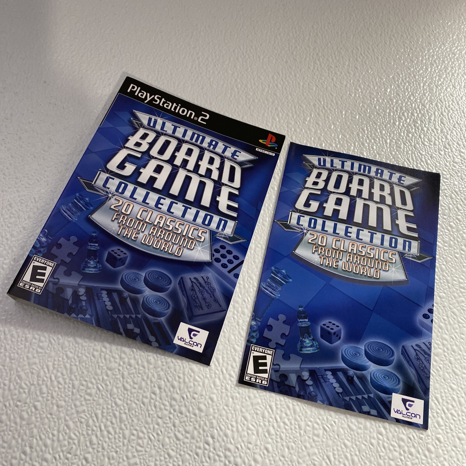 Ultimate Board Game Collection (Sony PlayStation 2 PS2) AUTHENTIC MANUAL ONLY