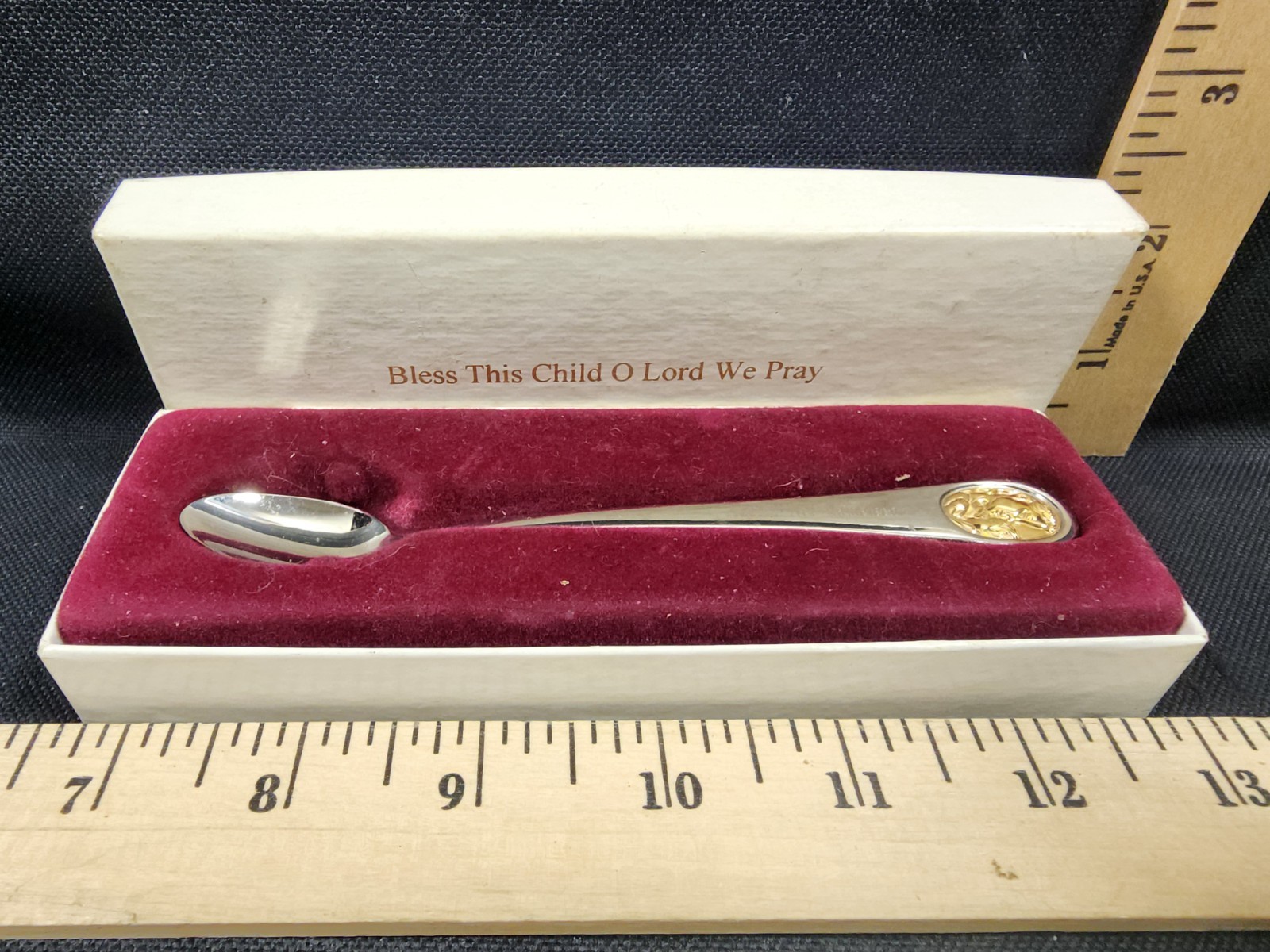 Vintage Baby Spoon New In Box Adat B Nei Gift Jewish Coming Of Age 