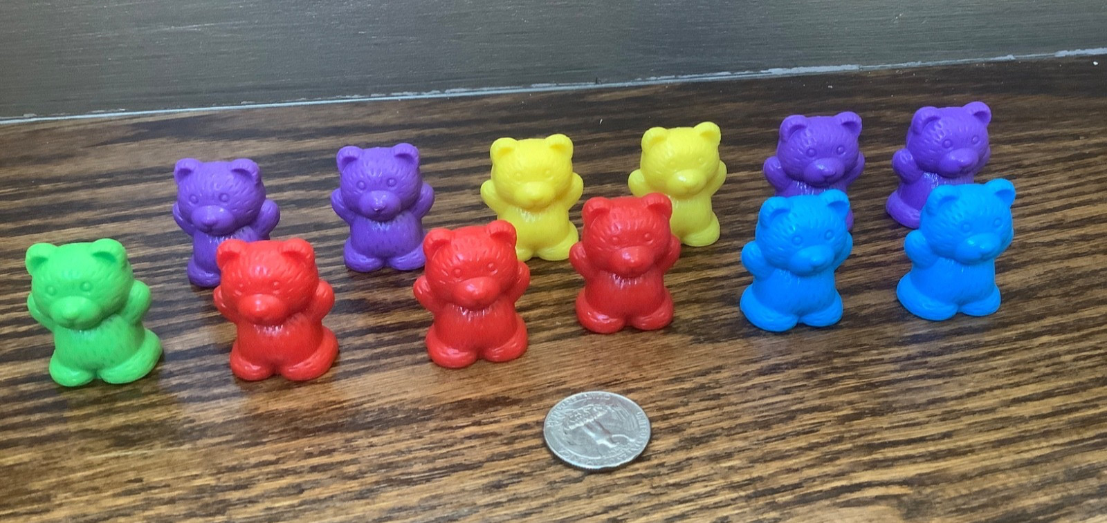 Learning Resources Bear Counters  Educational Counting & Sorting (Lot of 12)