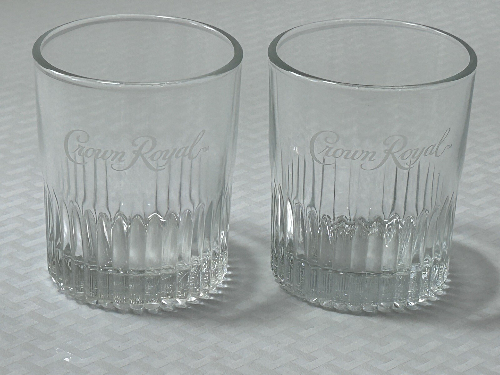 Set of 2 Crown Royal Limited Edition "Established 1939" Whiskey Rocks Glass