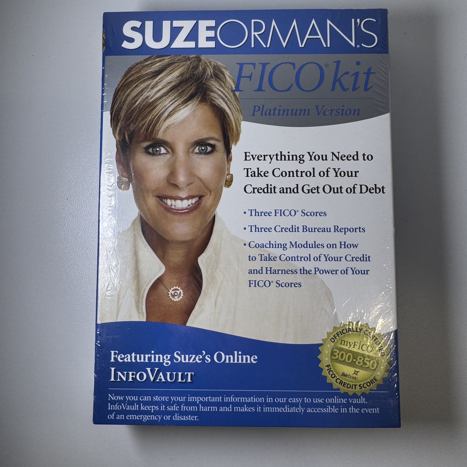 Suze Orman's FICO Kit Platinum Version Credit Score Coaching PC MAC CD-ROM VC1