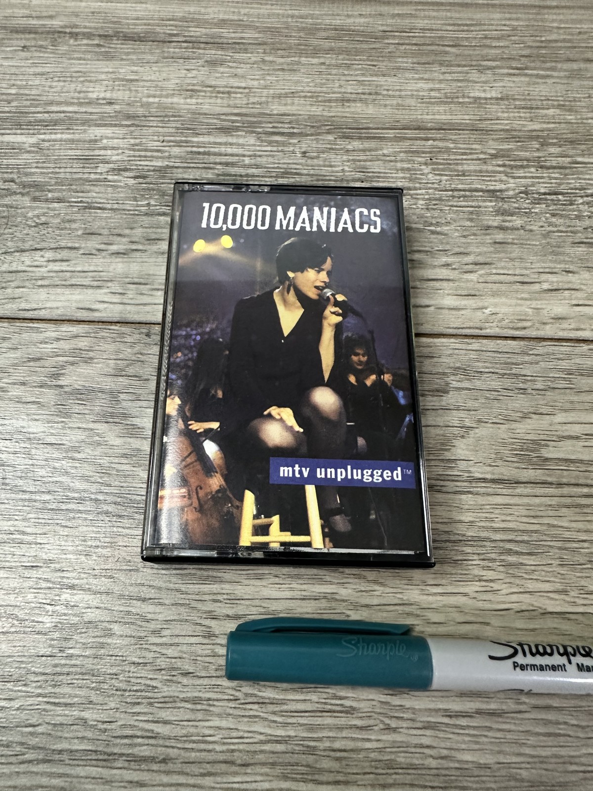 Vintage 10,000 Maniacs Cassette MTV Unplugged 1993 Album Folk Rock Tape Elektra