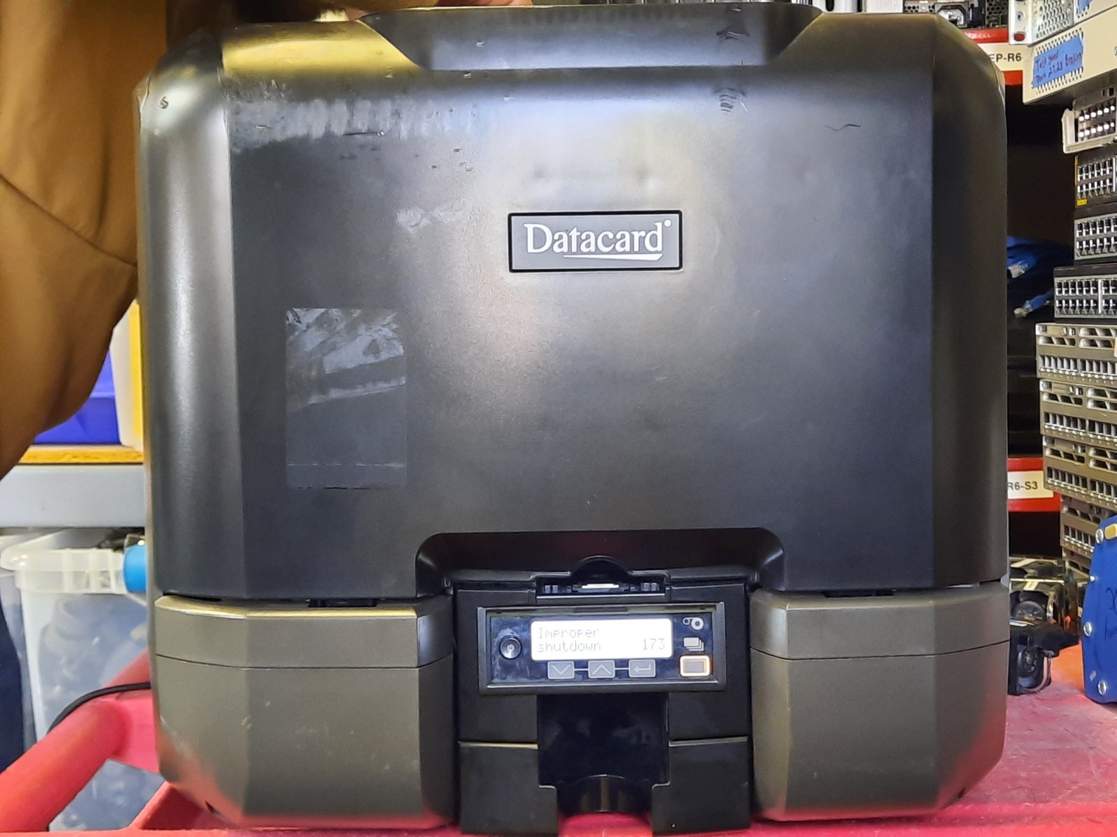 Datacard CE870 - Datacard PX30 ( Missing Printhead/key )-FOR PARTS