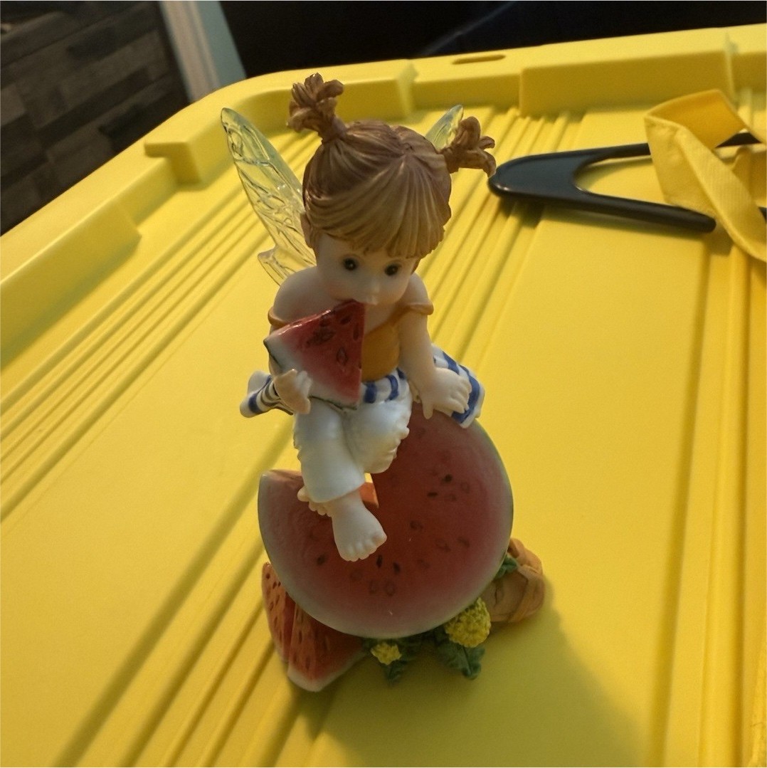 Enesco Watermelon Fairy Figure Fantasy Collectible