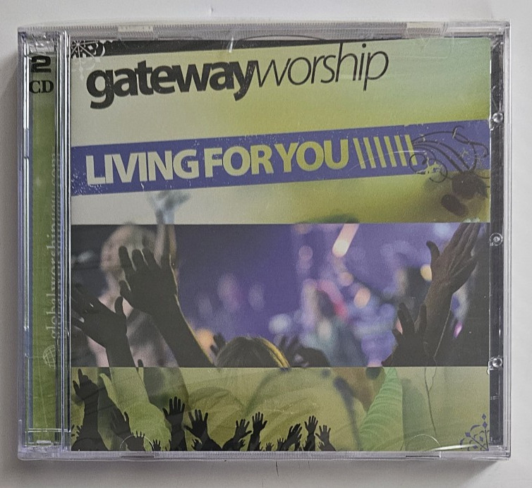 new GATEWAY WORSHIP: living for you (CD, 2006) sealed 2-DISC