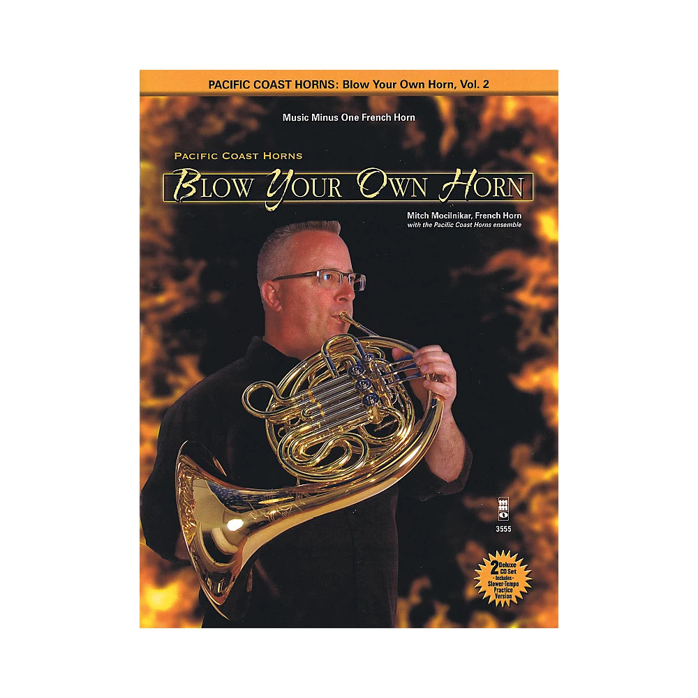 Hal Leonard Pacific Coast Horns - Blow Your Own Horn Vol2 French Horn Book2/CD