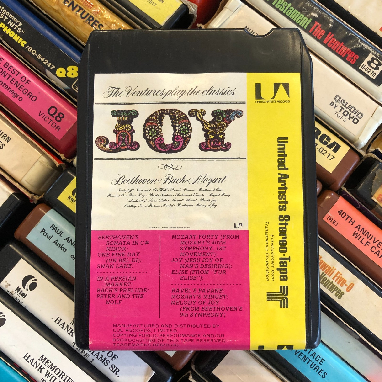 The Ventures : Joy, 8 Track Tape
