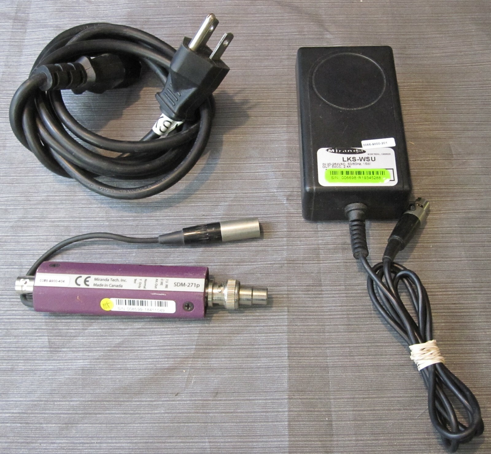 Miranda picoLink SDM-271p 4:2:2 In Composite Out Mini Video Converter w Power #1