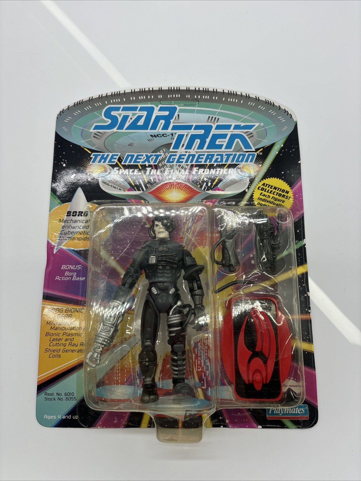 Star Trek The Next Generation Borg and McCoy Action Figures - 1993