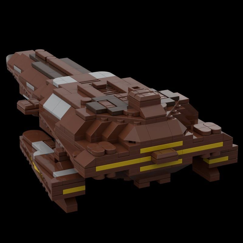 Assault Vessel, Scout Ship & Transport Spacecraft 514 Bricks MOC-116044