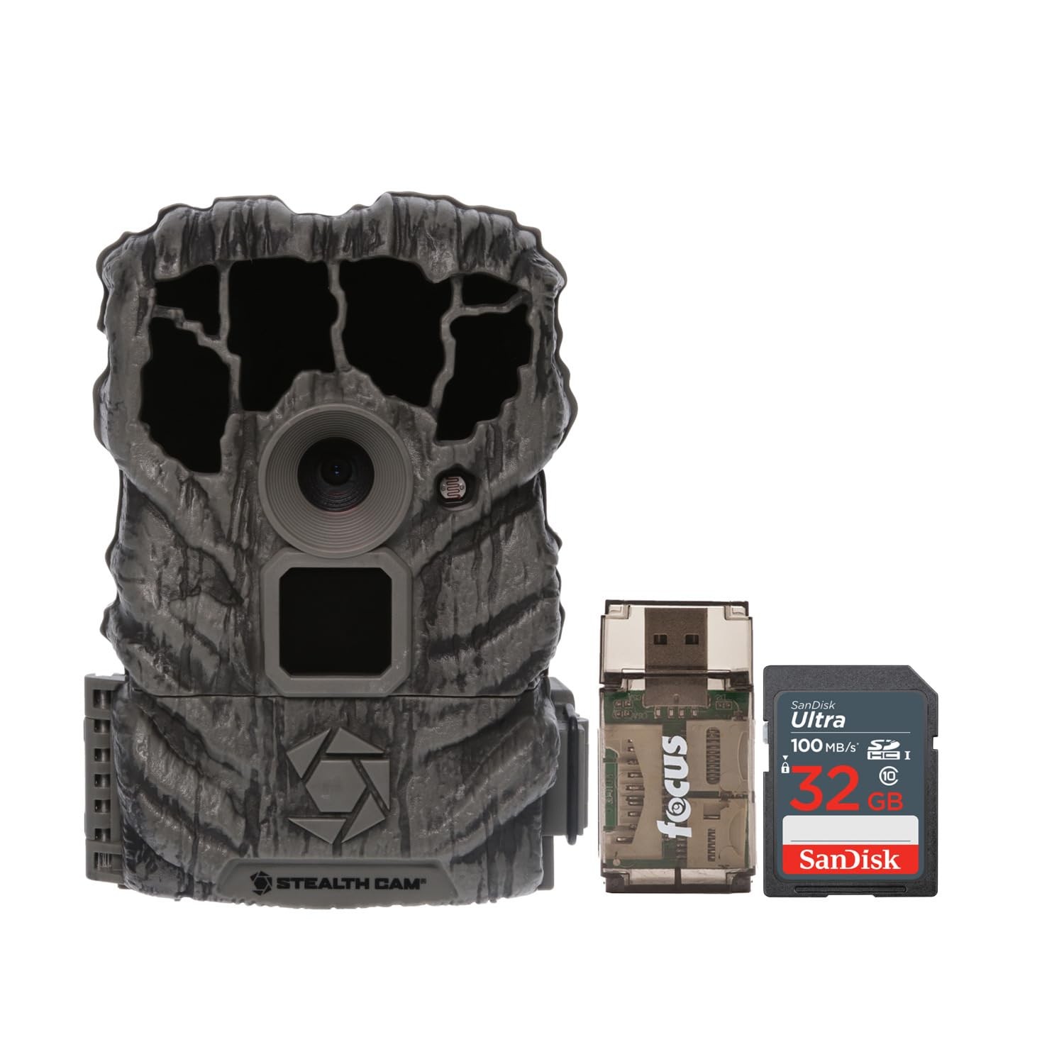Browtine 14MP Trail Camera Bundle with 32GB Ultra SDHC UHS-I Memory Card and ...