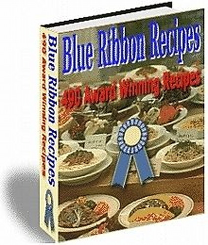 Blue Ribbon Recipes; 490 Award Winning Recipes From State Fairs From U.S.A. (CD)