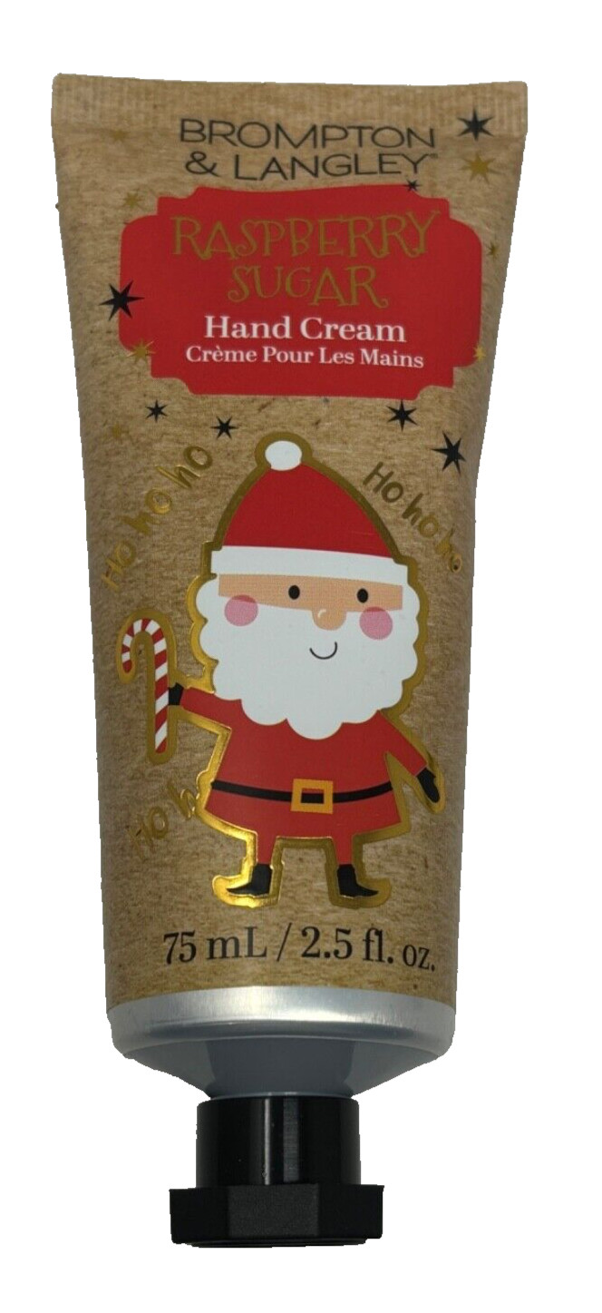 Brompton and Langley Luxurious Hand Cream Raspberry Sugar 2.5 oz 75 ml