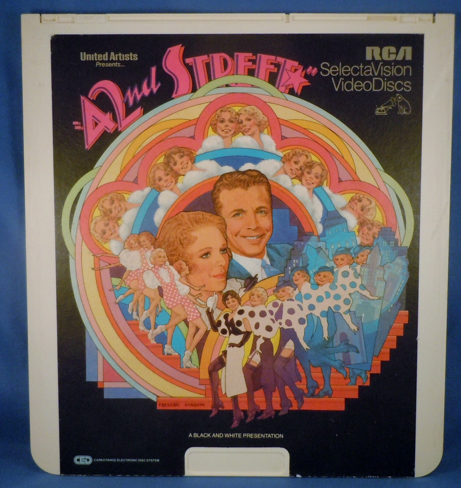 RCA CED VIDEODISC! - 42nd STREET with Dick Powell & Ruby Keeler